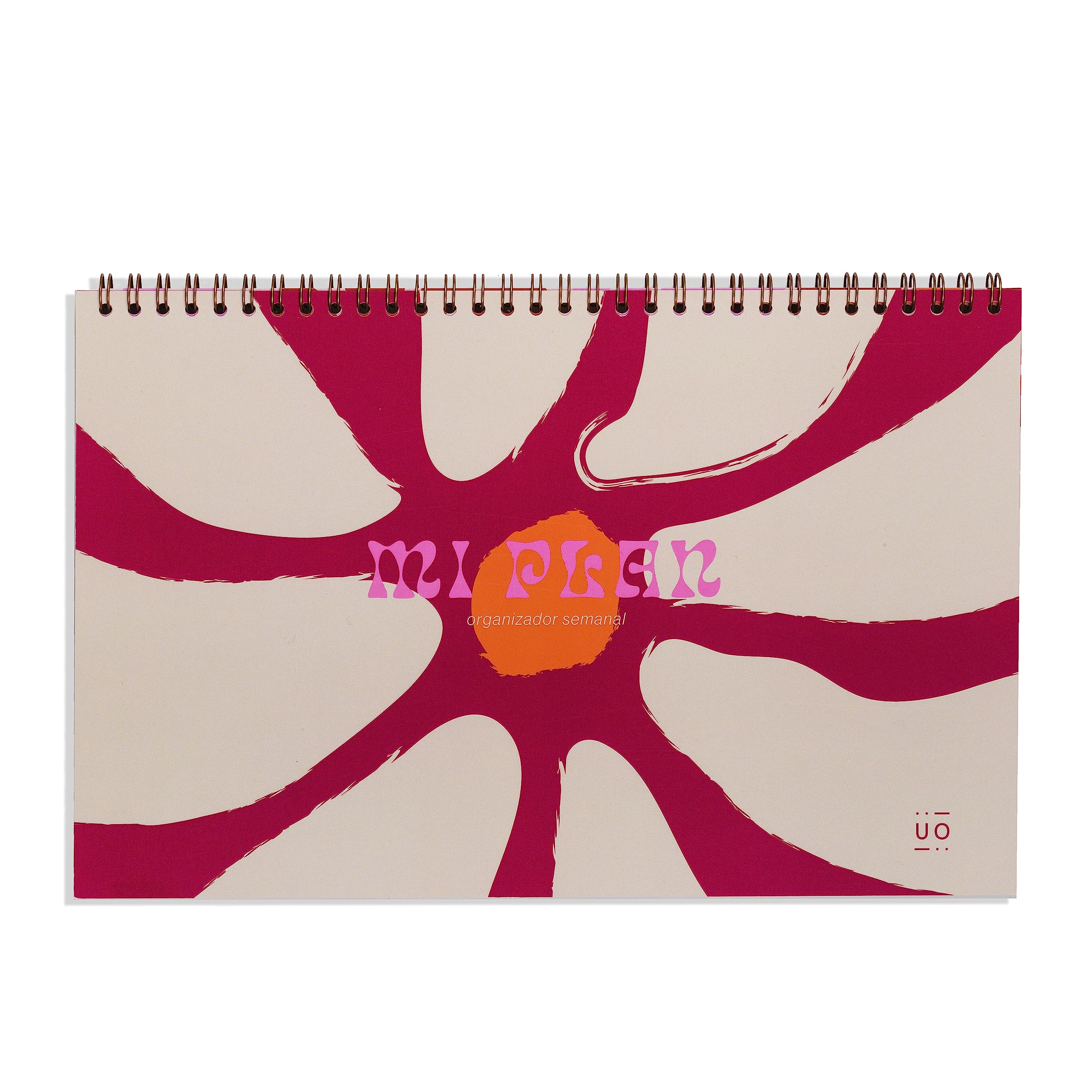 UO Weekly Organizer Planner The Art of Living, Days Unlisted, 60 Pages, Paper 90 g, Size 280 x 180 mm