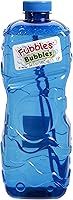 Fubbles by Little Kids 64oz Non-Toxic Bubble Solution Refill with Wand - Safe, Long-Lasting Bubbles for Kids, Machines & Toys