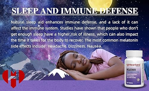 Miniatura 4 de Melatonina 5 mg Pastillas para ayudar al sueño Apoyo natural para dormir Suplemento para dormir 100% libre de drogas No forma hábito