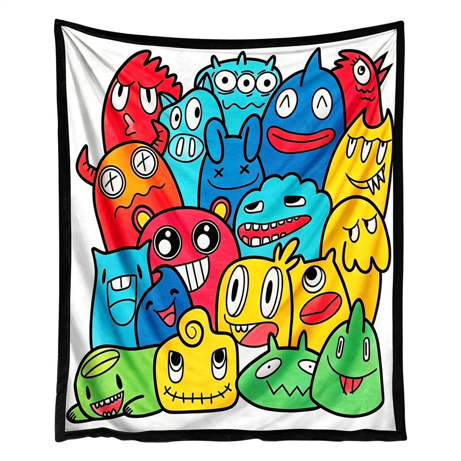 Couverture à colorier lavable 150x127 cm douce plaid DIY enfant