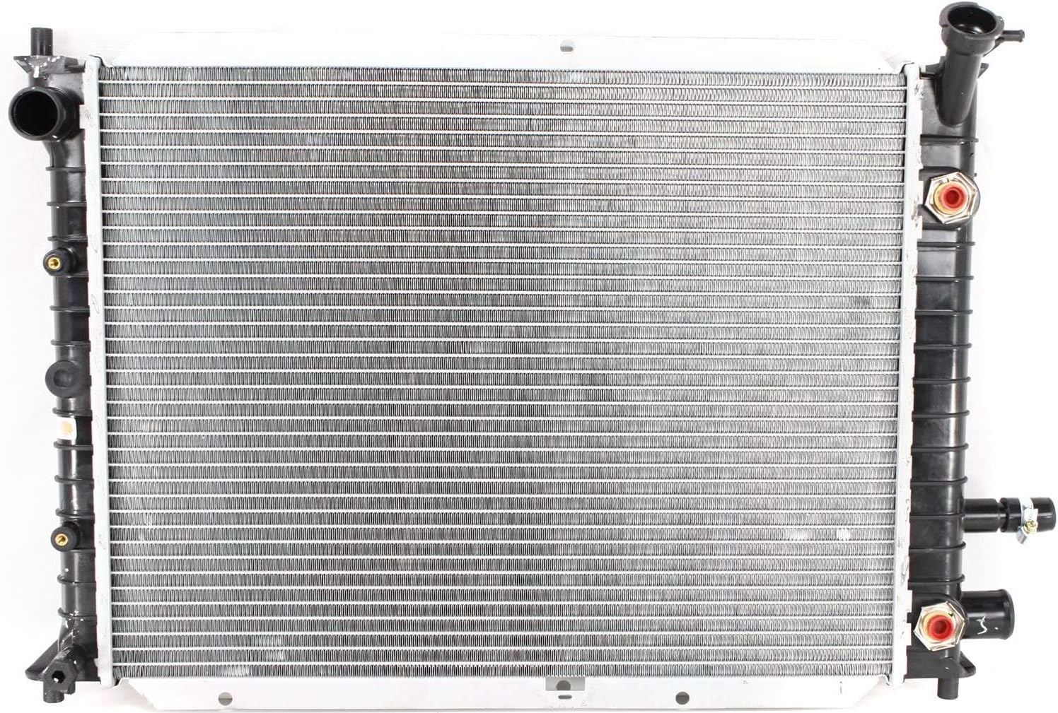 Garage-Pro Aluminum Radiator For Ford Escort 1998-2003, Direct Fit 2.0L, Transmission Cooler