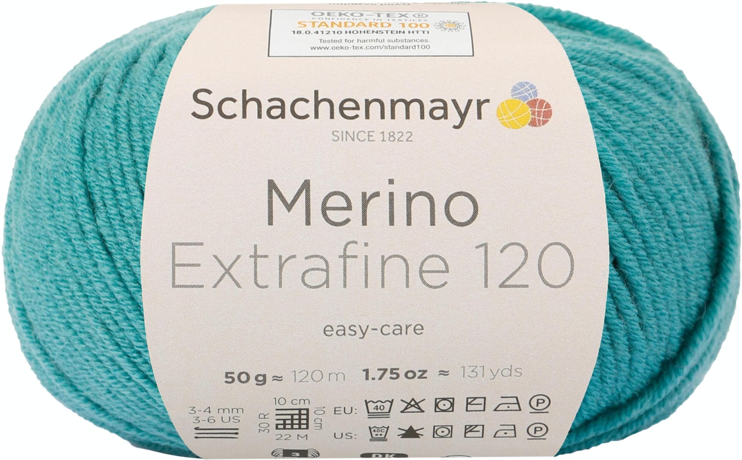 Schachenmayr Merino Extrafine 120 Meergrün Handstrickgarn