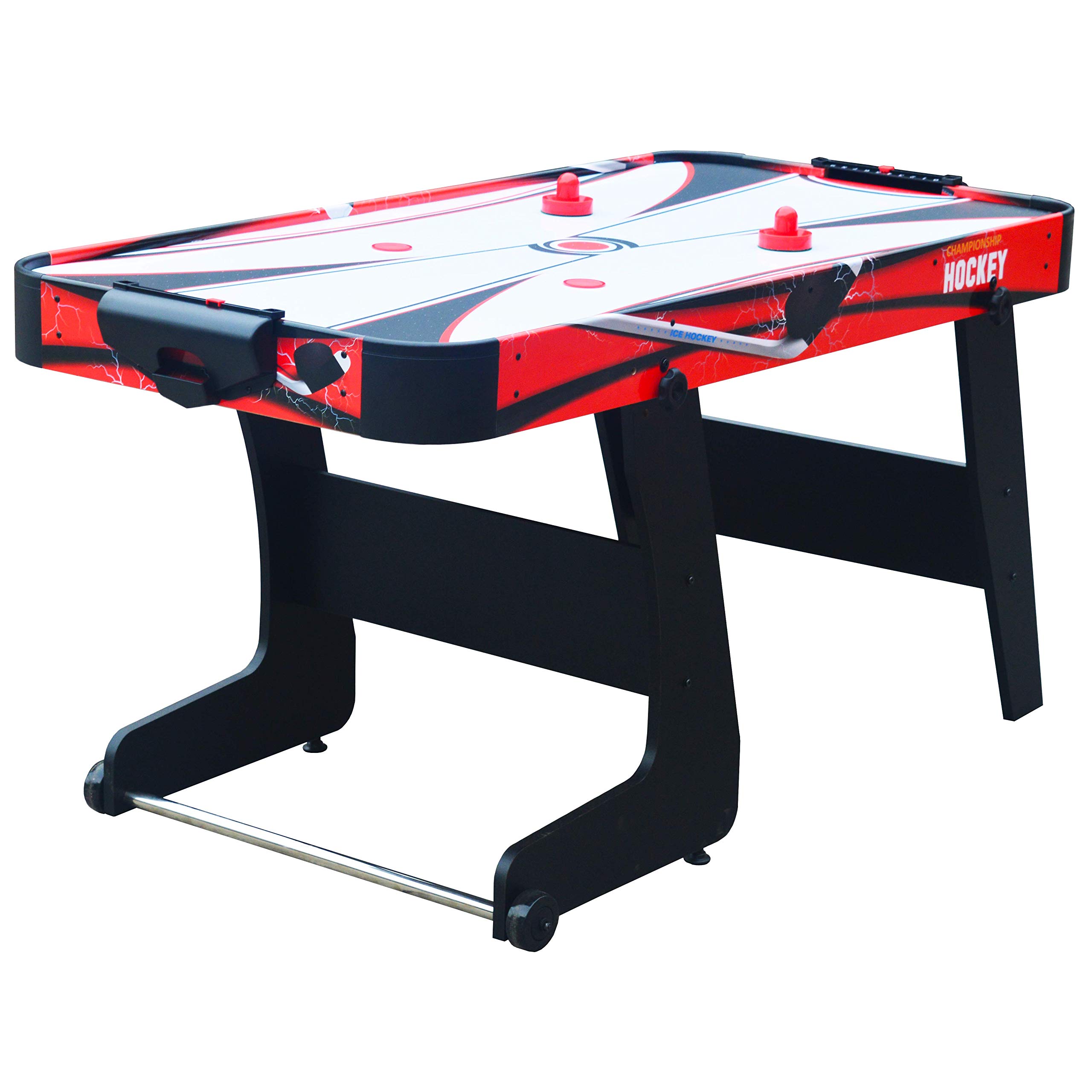 MOXEN Air Hockey Plegable Black Stick Negro