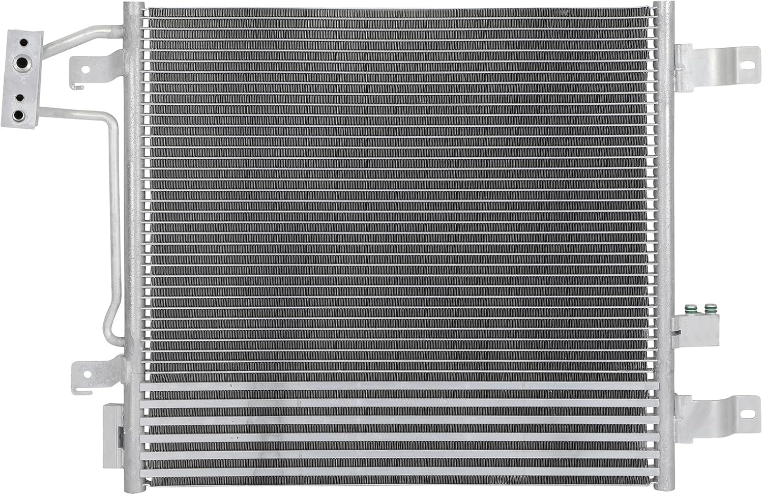 SCITOO Air Conditioning A/C Condenser for Jeep Wrangler 2007 2008 2009 2010 2011 V6 3.8L, Automatic Transmission, Replace# 3768