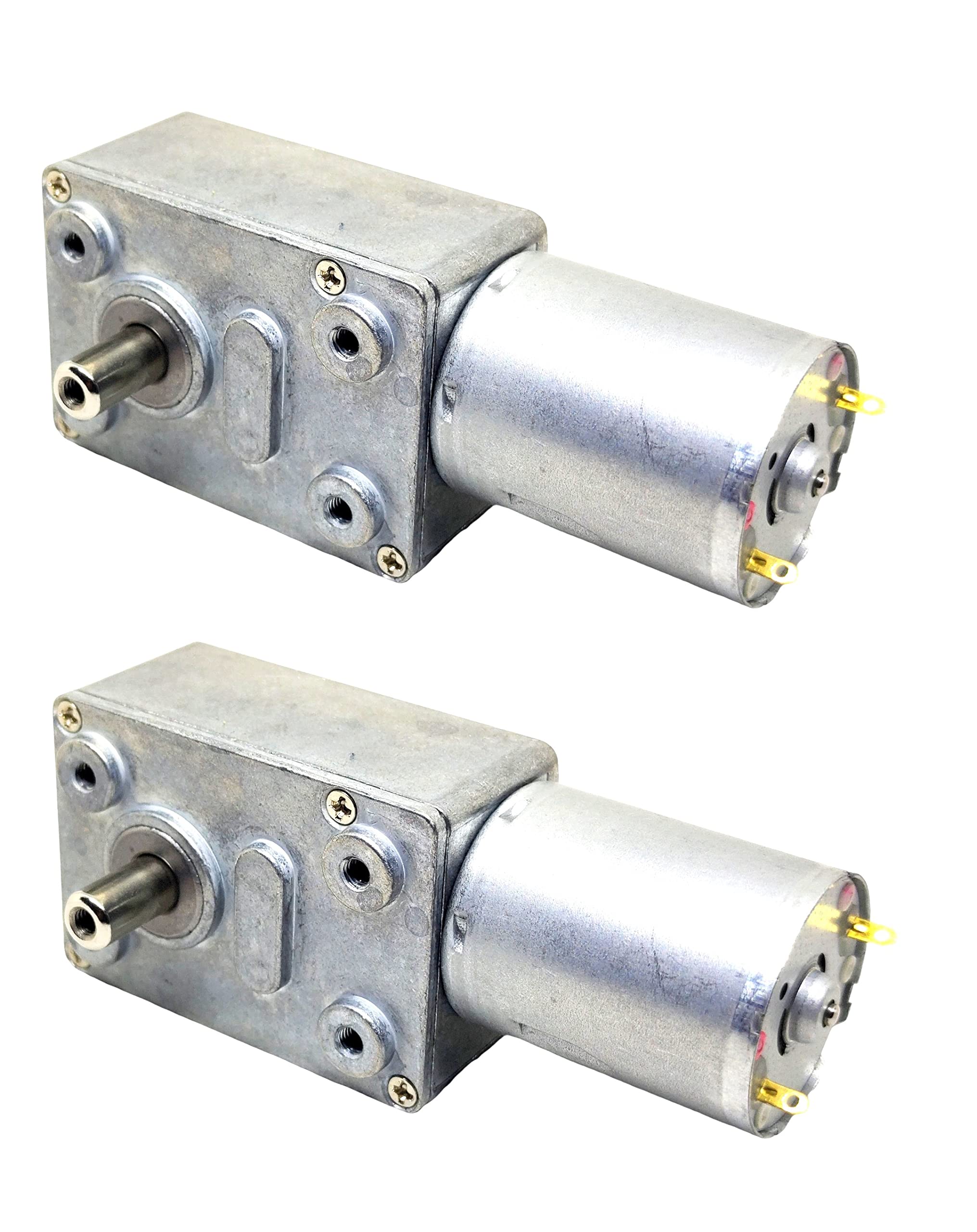 INVENTO 2pcs 5V - 12V 10 Kg-cm 30 RPM DC Motor Worm Geared Gearbox 6mm Shaft High Torque Turbine Reducer For DIY (B0C5F8N98D) Amazon Price History, Amazon Price Tracker
