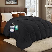 Utopia Bedding Piumone, Primavera, Estivo Piumino, Piumino Leggero, Trapunta Primavera, Estivo 100% Microfibra in Fibra Cava (Primavera, Estivo) (Grigio, 200×200 cm)