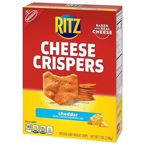 Miniatura 8 de Ritz Chips de queso cheddar Crispers, 7 onzas