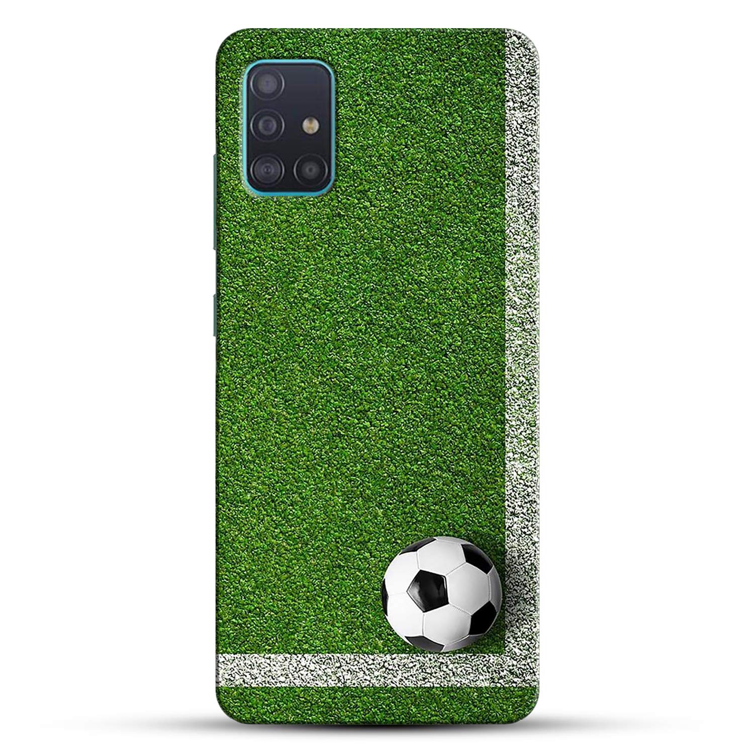 COLORflow Samsung A51 Back Cover Beautiful Nature Green Foot Ball