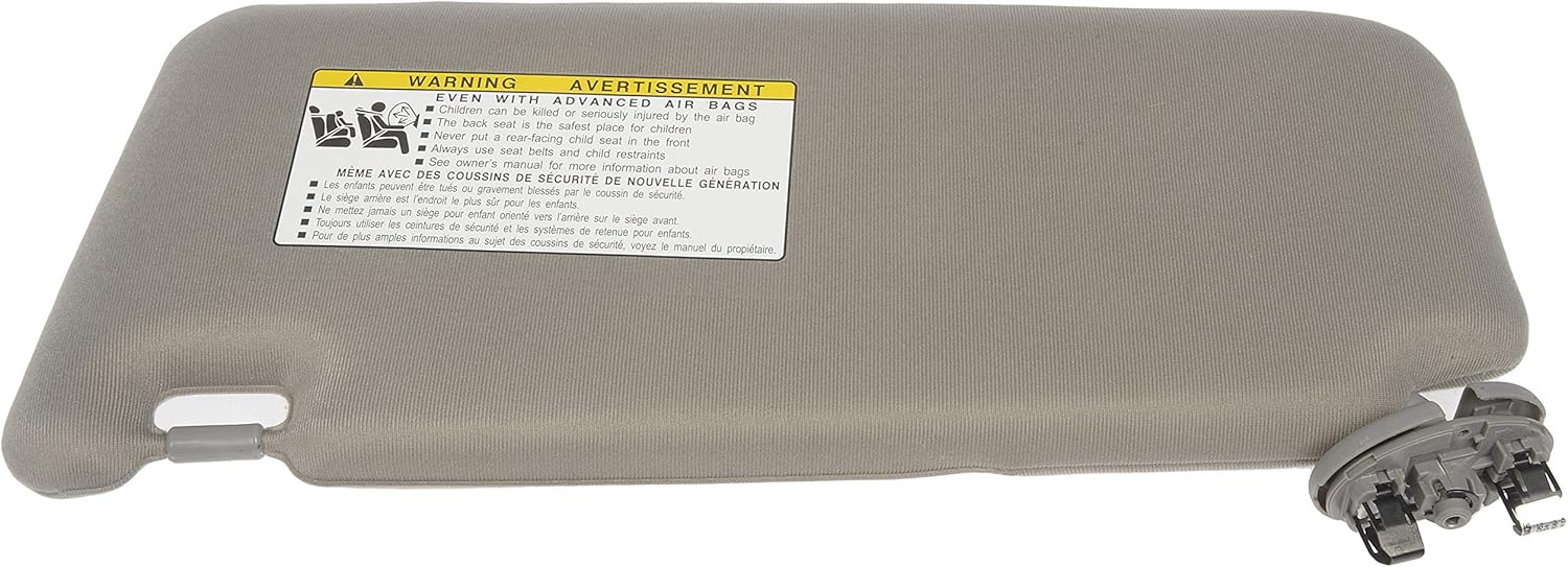 Dorman 74062 Passenger Side Sun Visor Compatible with Select Toyota Models, Gray