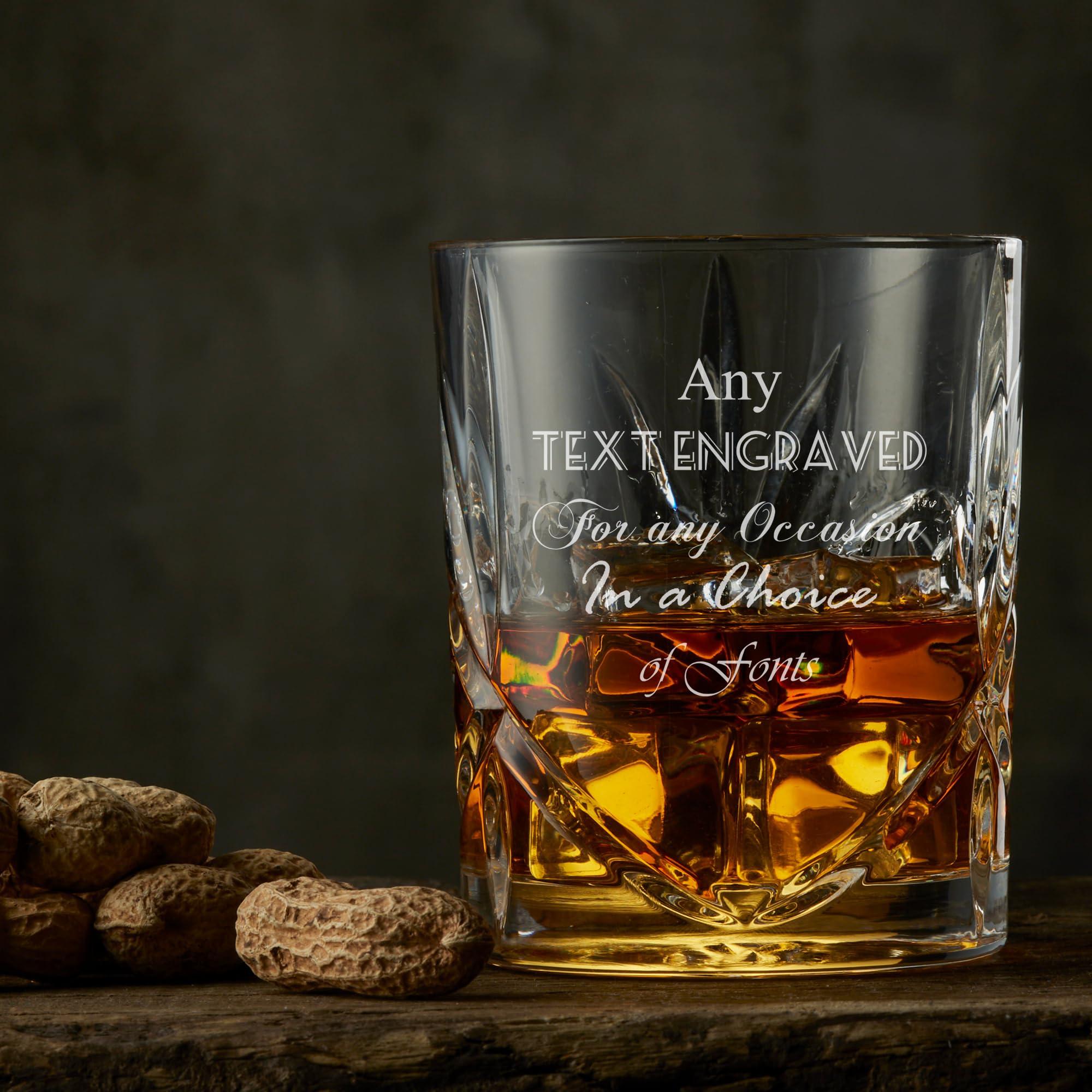 Personalised Crystal Whiskey Decanter Set Inc. Jack Daniels Tennessee Whiskey - View #11