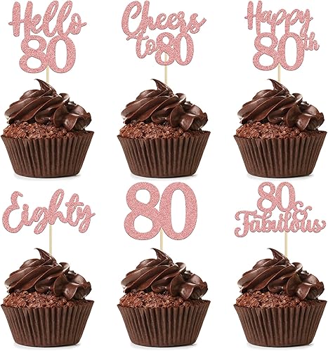 Miniatura 86 de 36 piezas de decoración para cupcakes de 10º cumpleaños con purpurina negra Hello 10 Ten Cupcake Picks Sweet 10 Double Digits Cake Decor for 10th