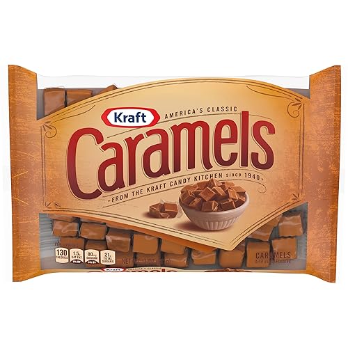 Kraft America's Classic - Caramelos de caramelo envueltos individualmente, bolsa de 11 onzas