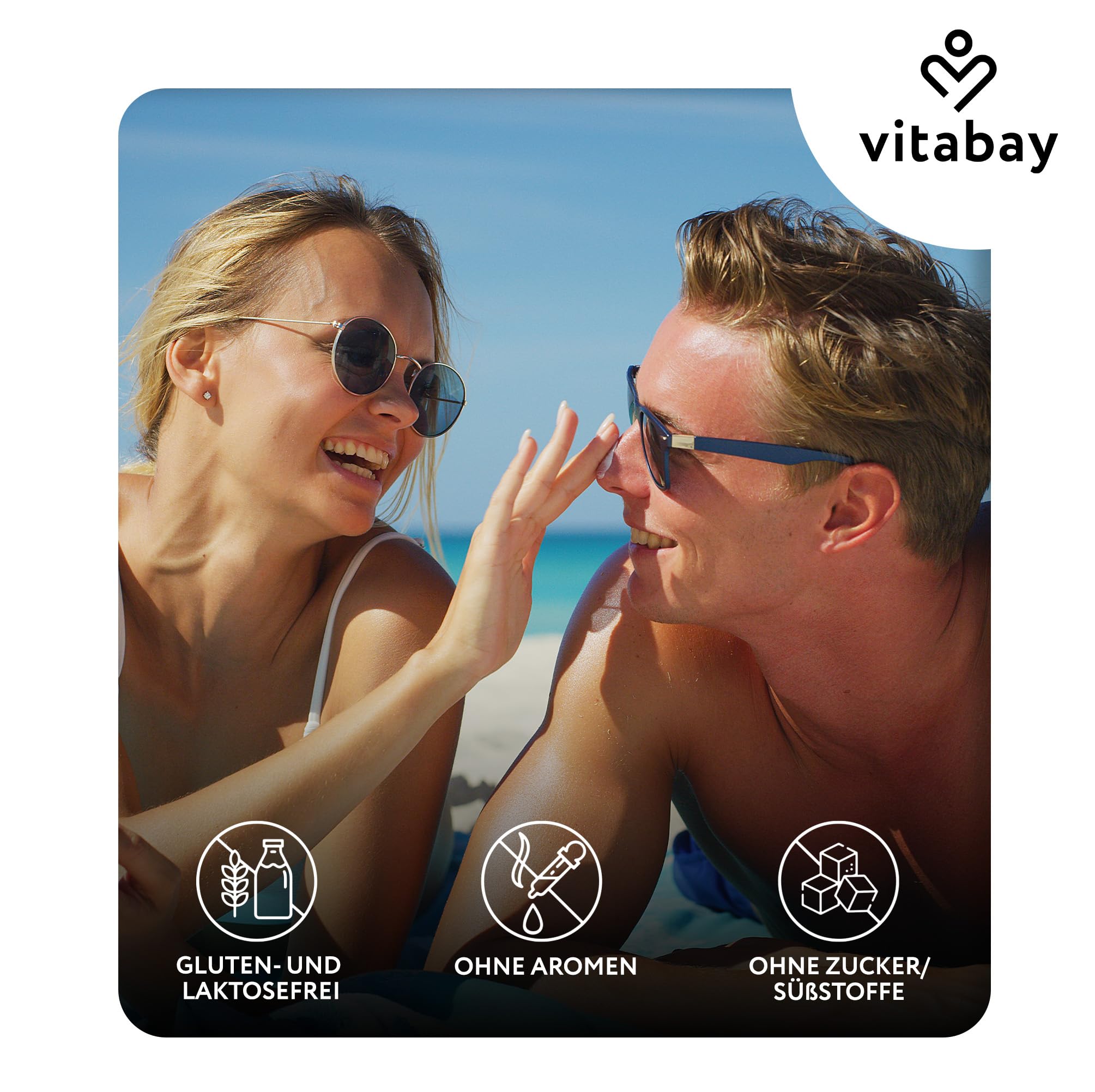 Vitabay Astaxanthin 12 mg hochdosiert – 90 vegane Softgel-Kapseln – laborgeprüft & ohne Zusatzstoffe – Premium-Rohstoff natürlich gewonnen aus Haematococcus pluvialis Algenextrakt - 6 Monate Vorrat