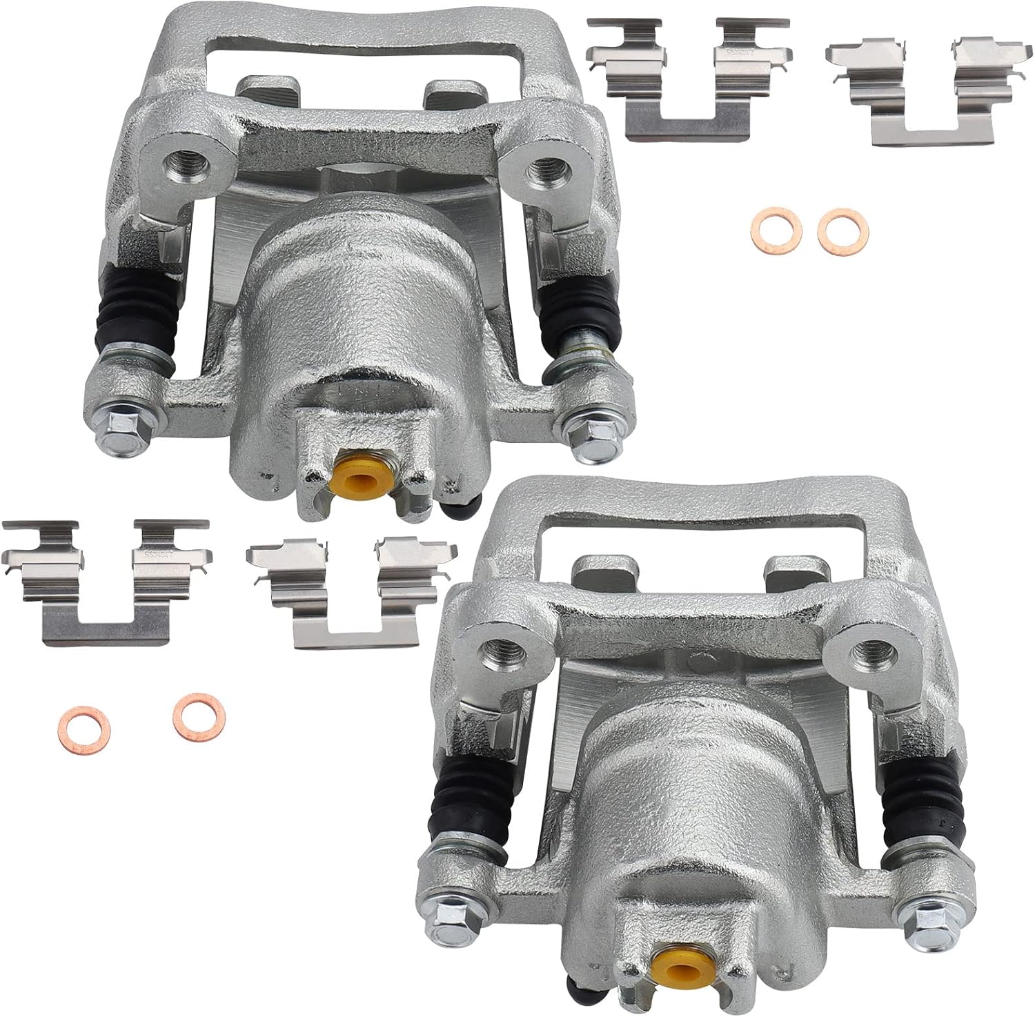 BRTEC 19B2674 19B2675 Rear Brake Calipers Pair 20032008