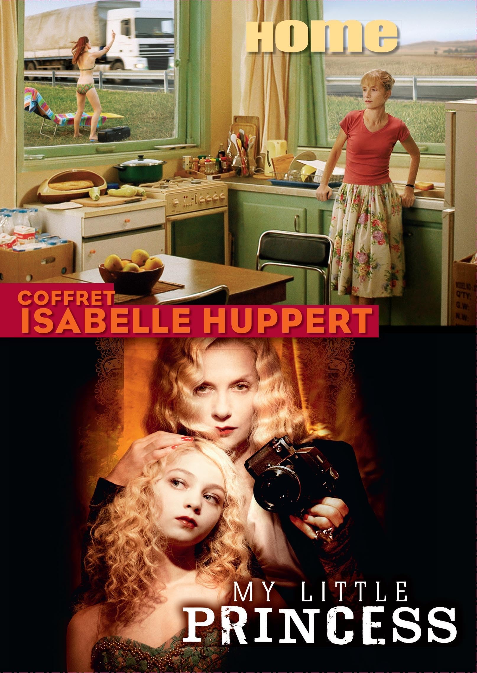 Isabelle Huppert: My Little Princess / Home ( My Little Princess / Home ) [ NON-USA FORMAT, PAL, Reg.2 Import - France ]