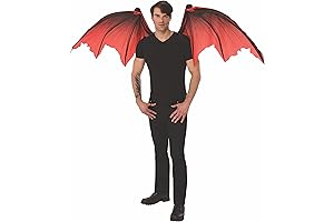 Rubie's Unisex Adult Mechanical Costume Wings, Red Devil