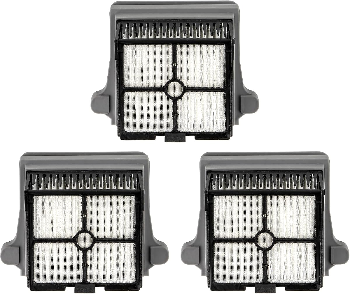 (3 Pieces) iFLOOR 5 Breeze Complete HEPA Filter Compatible with Tineco Floor ONE S7 PRO/ONE S6 Smart Cordless Wet Dry Vacuum Cleaner Filter, Replacement Parts 3 Filters