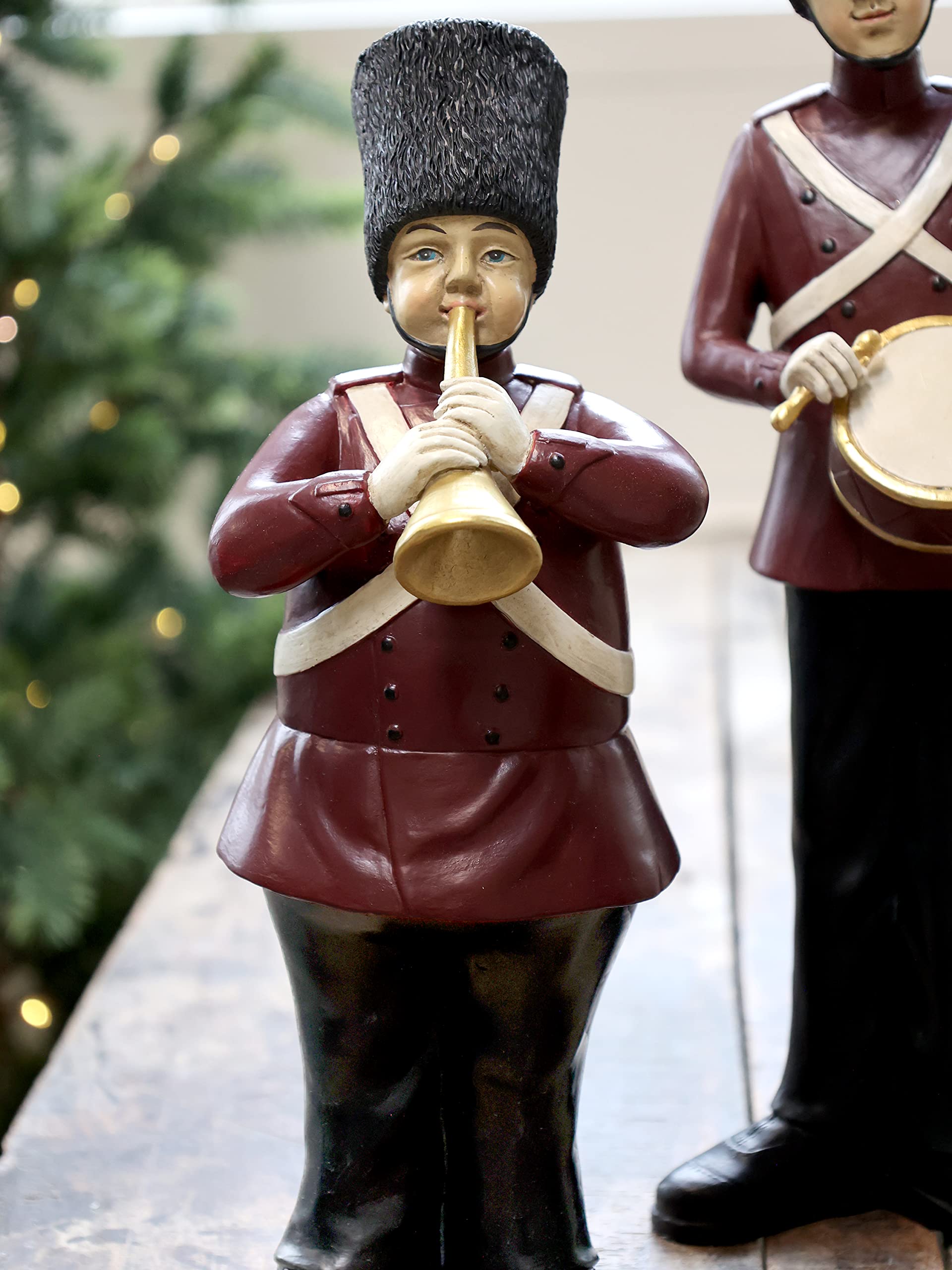 Chic Antique Vintage Weihnachts Orchester 3 teilig (Weihnachten, Figuren, klassisch)