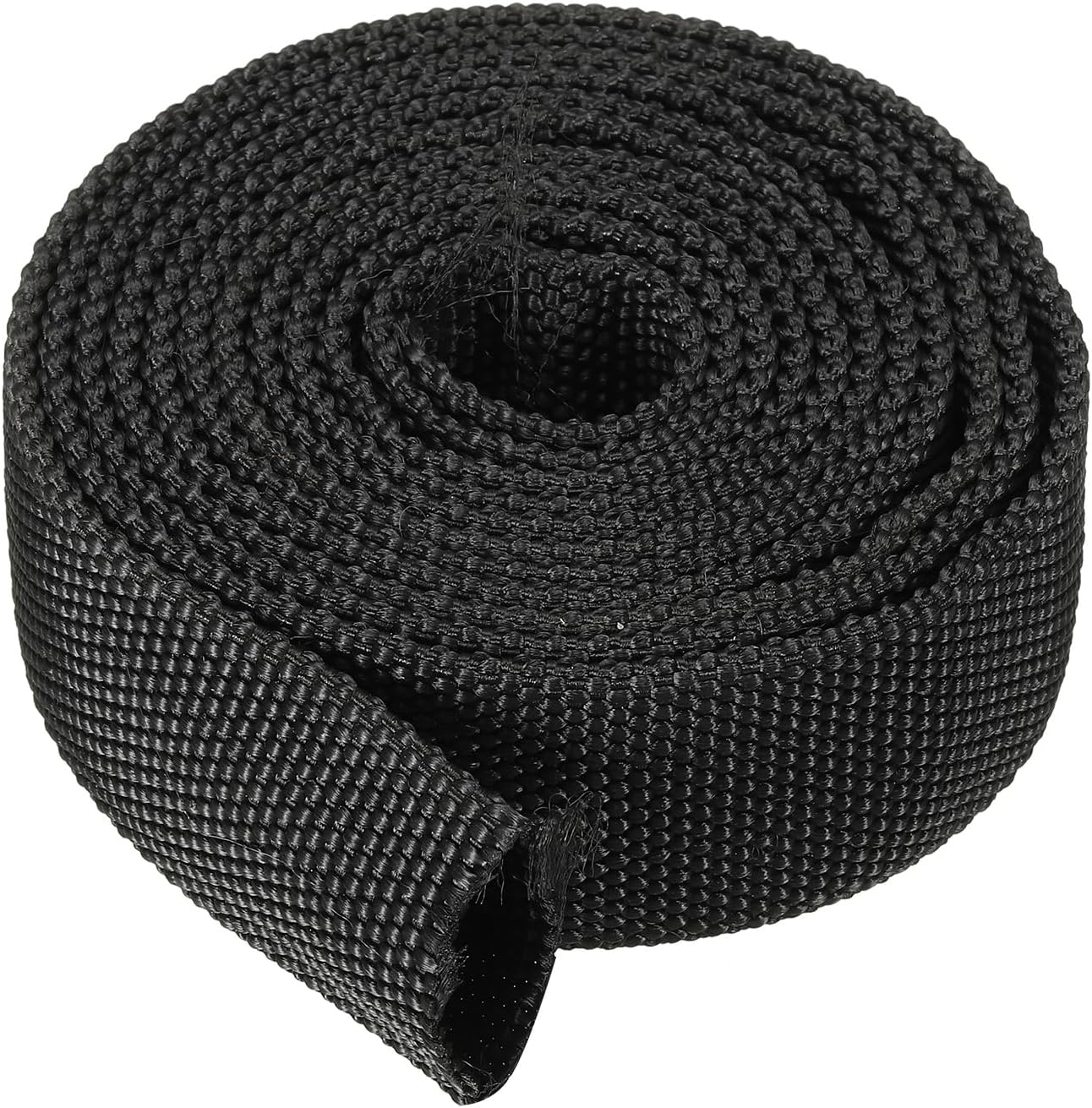 PATIKIL 1.2" ID 6.5FT Nylon Protective Hose Sleeve, Cable