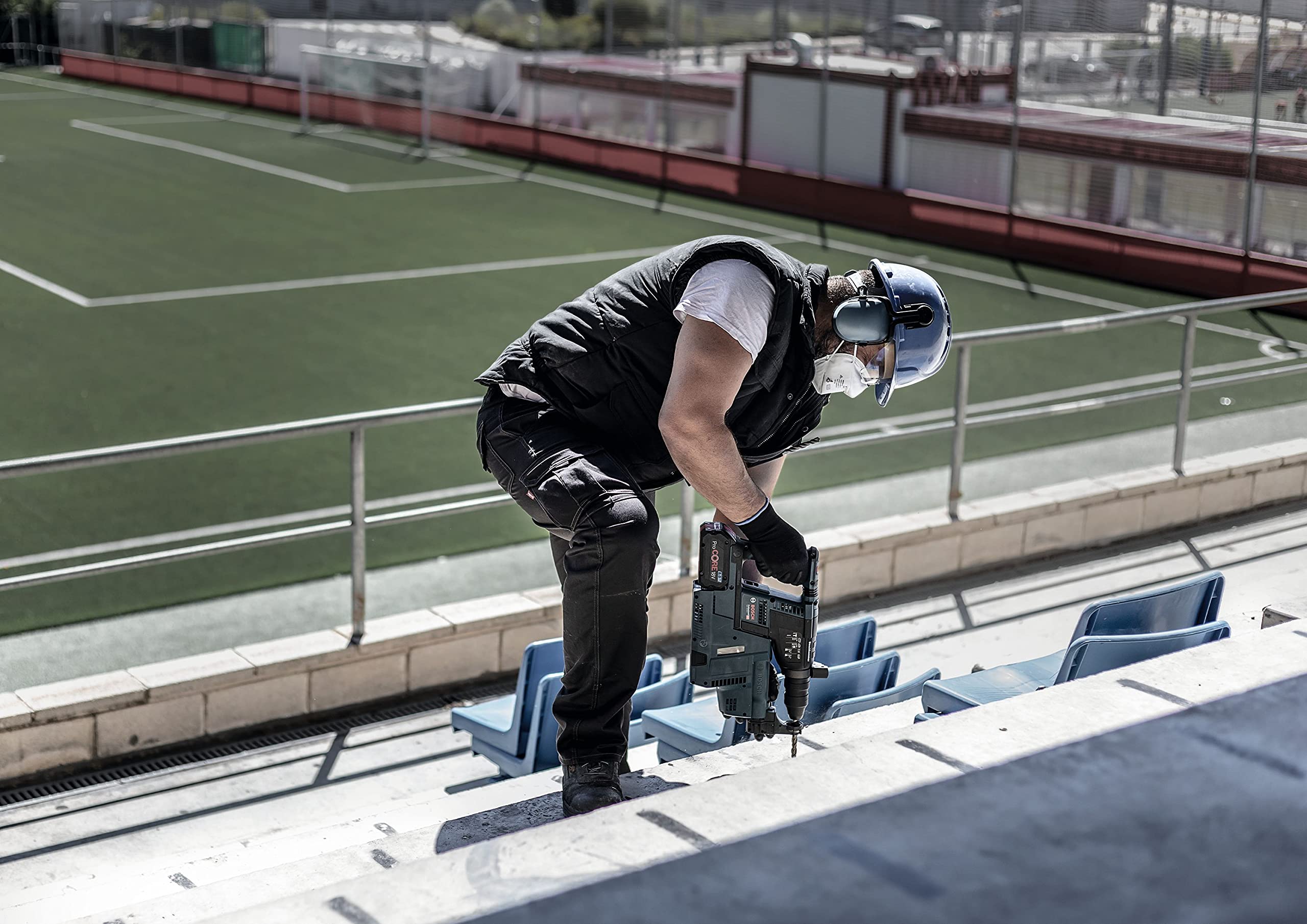 Wiertło udarowe BOSCH® EXPERT7X SDS-plus Ø 30,0 x 400/450 mm 4 - wycinarka z główką z węglików spiekanych