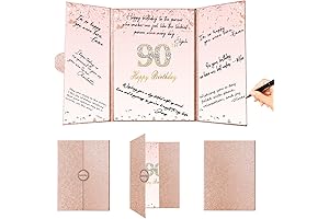 Crenics Rose Gold 90th Birthday Party Decorations-Elegant 90th Birthday Gifts for Women