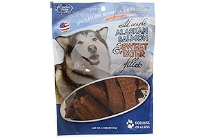 Carolina Prime Pet Salmon And Sweet Tater Dog Treat Fillets