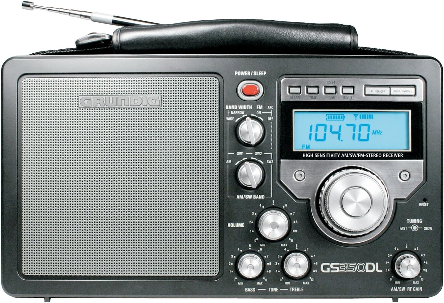 Grundig Eton S350DL Deluxe AM/FM SW World Receiver