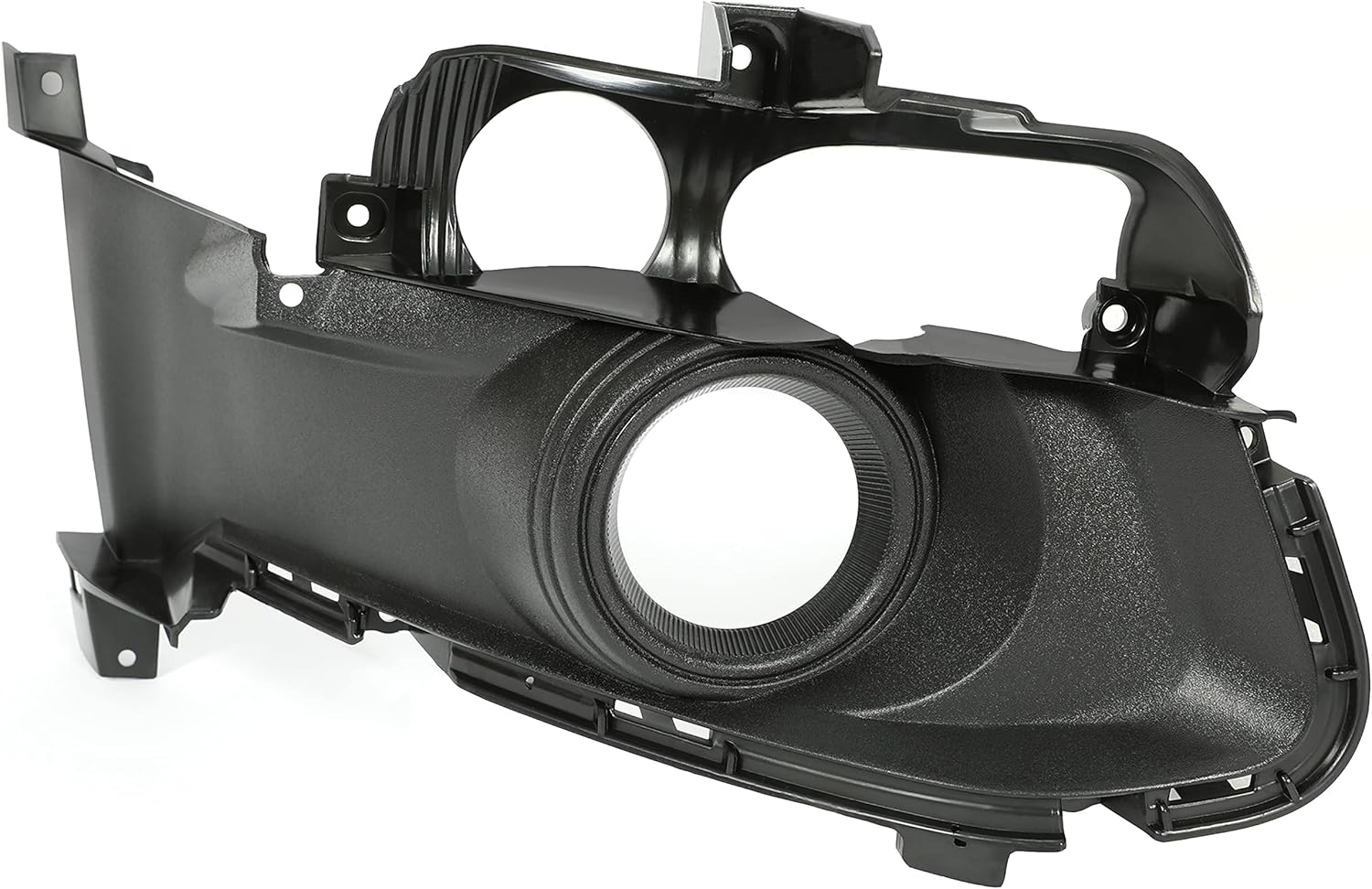 HECASA Fog Light Cover Compatible with 2015-2017 Ford Mustang EcoBoost Premium GT Premium V6 Replacement for FO1038154 FO1039154 Fog Light Opening Trim Bezel W/O Fog Lamps Driver & Passenger Side
