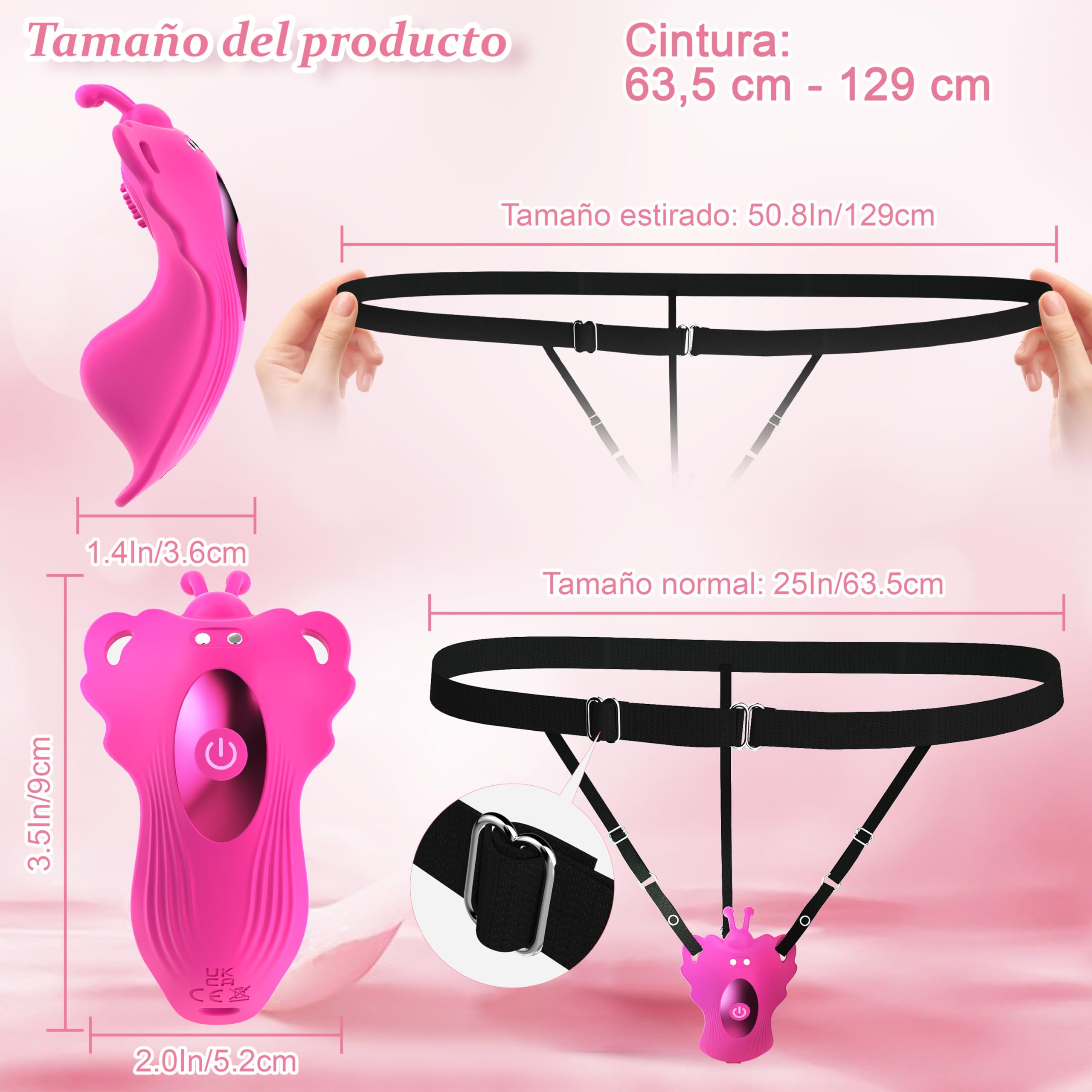 Vibradorador Mujer Juguetes Eróticos para Pareja Sexuales con Vibración - APP Bragas Vibrador Estimulador Clítoris Vagina, Vibradores Tangas Masturbádores Femeninos Sex Toys Femenino Mando Distancia
