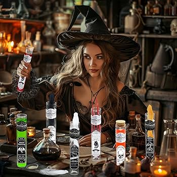現品のみ‼️ハロウィン祭 魔法ペン＆魔法のオイルin小瓶✨ Amazon.co.jp: Sliner ハロウィンポーションボトル6個セット