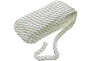Durable and Dependable: 3-Strand Twisted Nylon Dock Line