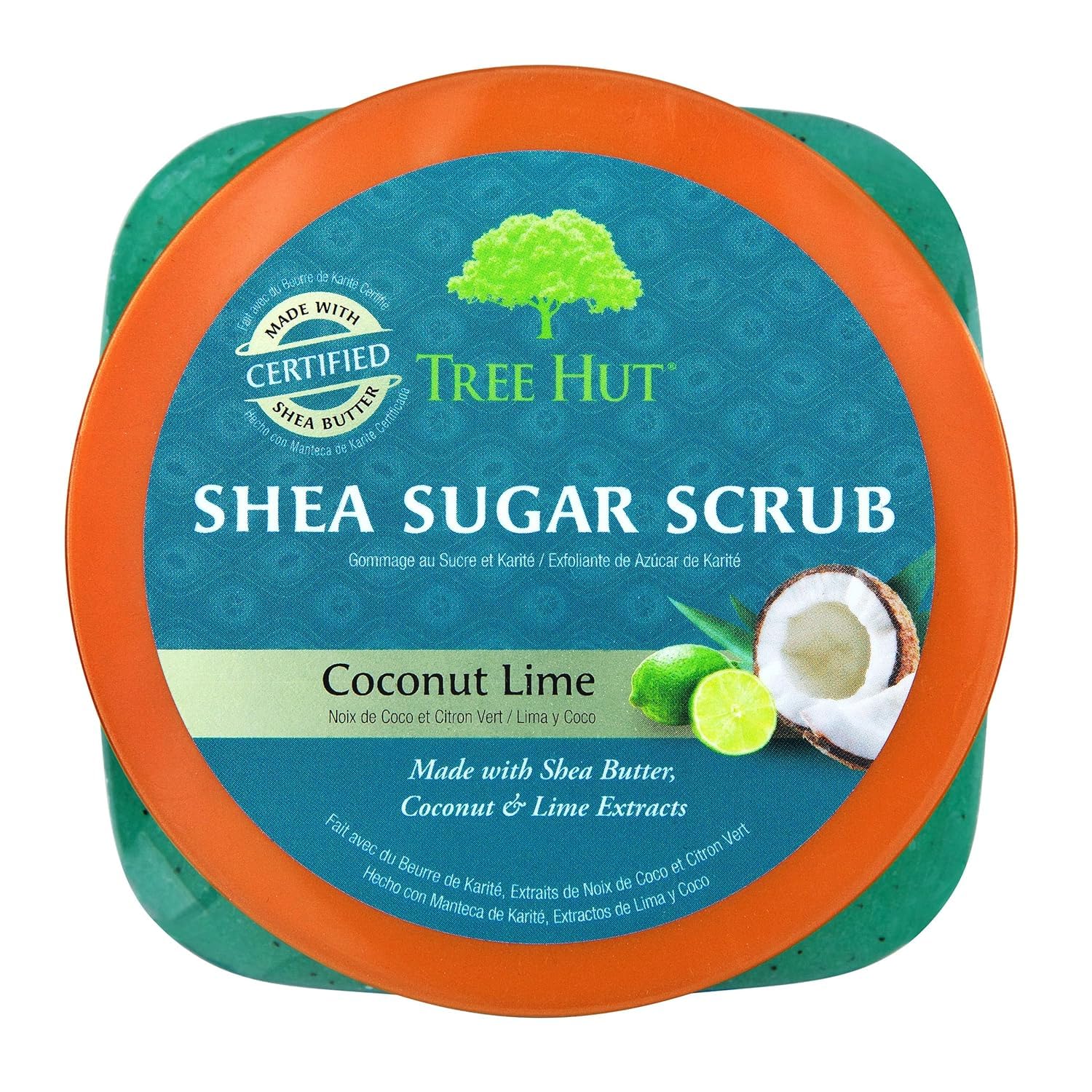 Tree Hut Coconut Lime Shea Sugar Scrub Vücut Peelingi 510GR