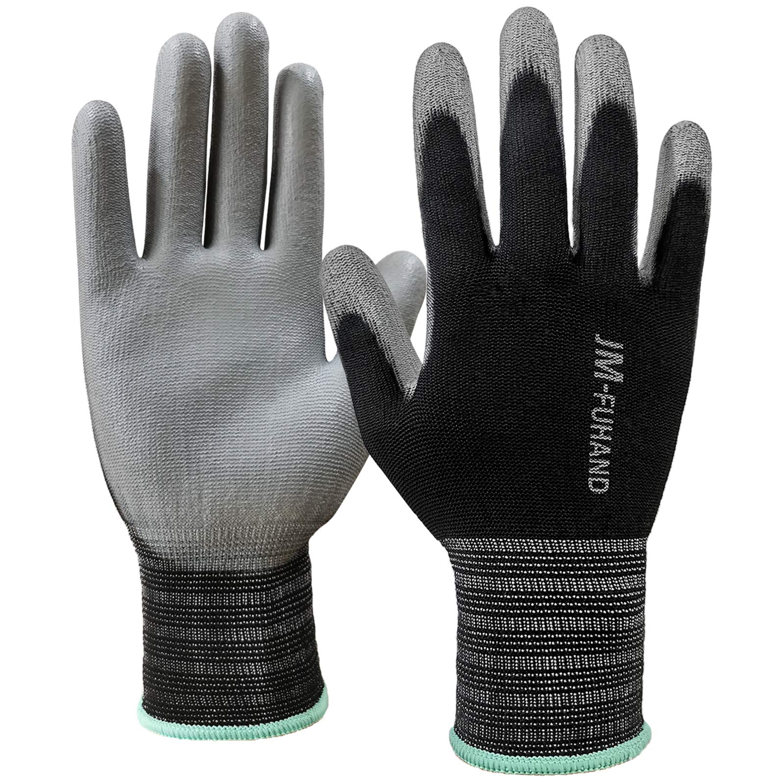 Anti static work gloves for PC building-2 Pairs,Thin and lightweight all purpose work gloves.