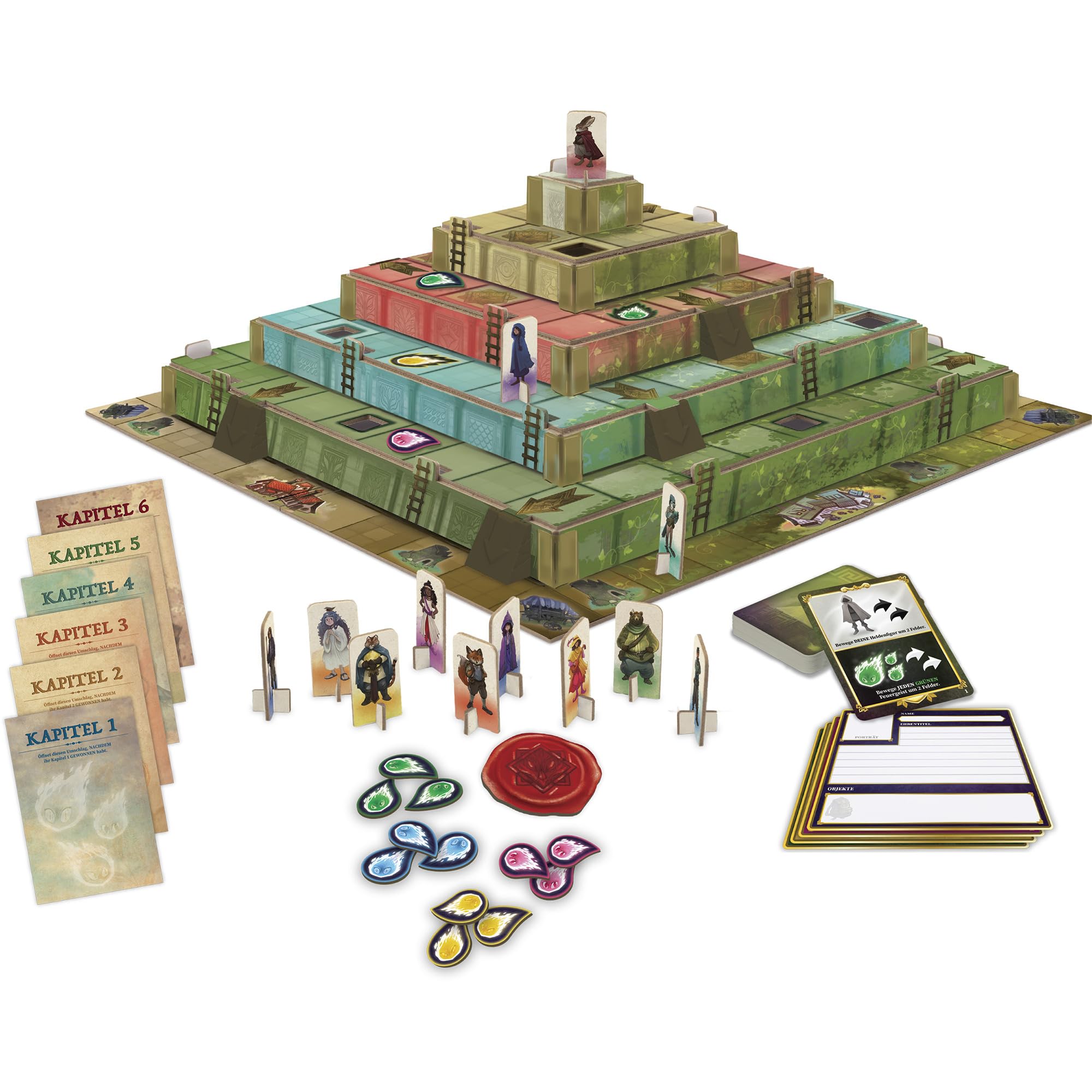 Schmidt Jeux 49457 Ziggurat, Jeu de stratégie, Jeu Legacy