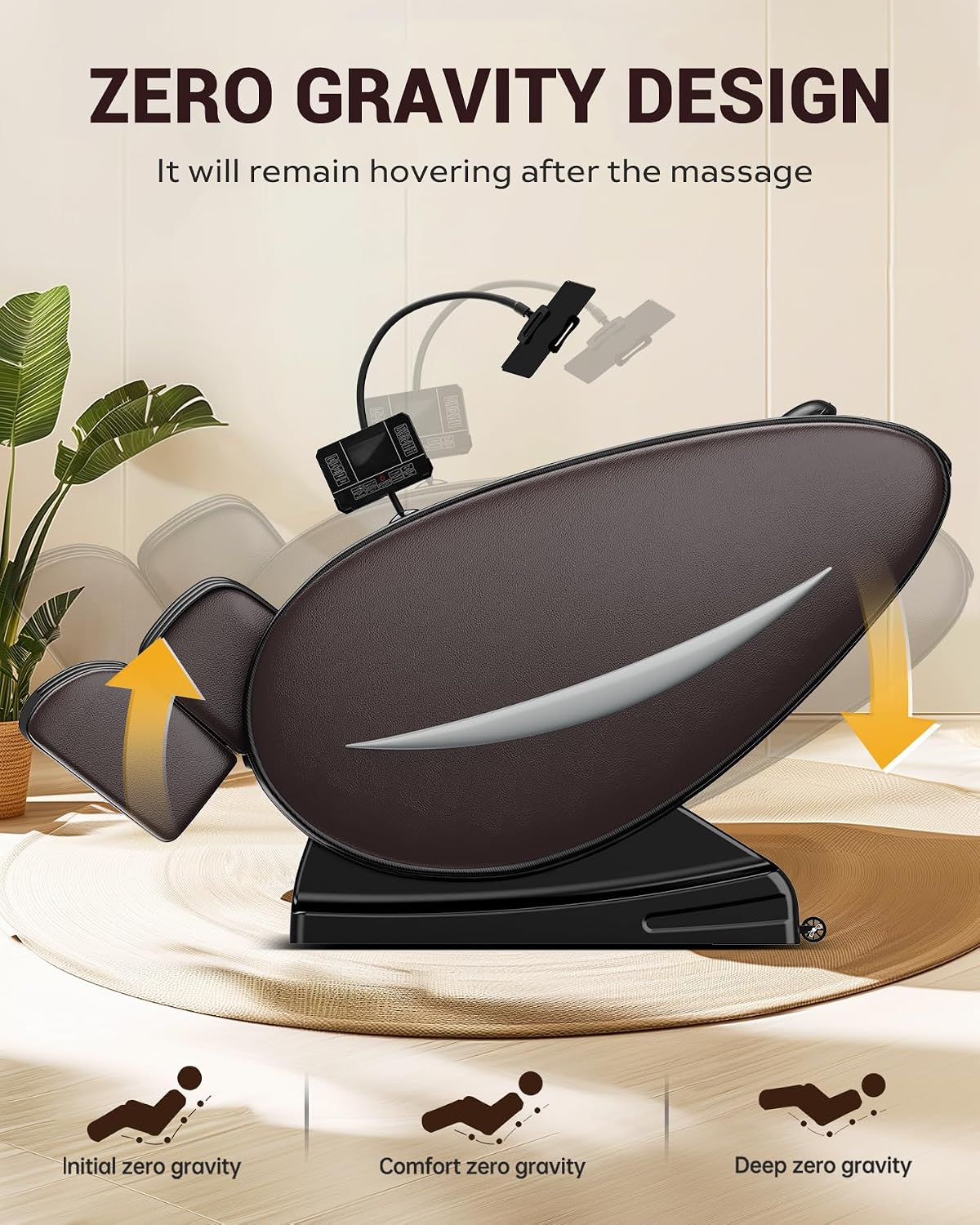 Image showing the 2-in-1 phone holder and Bluetooth connectivity feature.