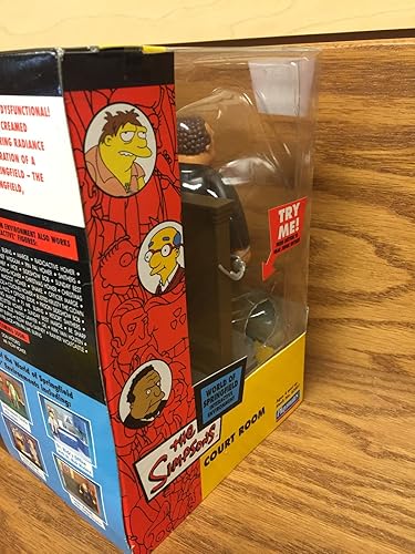 Miniatura 5 de SimpsonsMundo de Springfield enviornment con cifra corte habitación con Judge Snyder