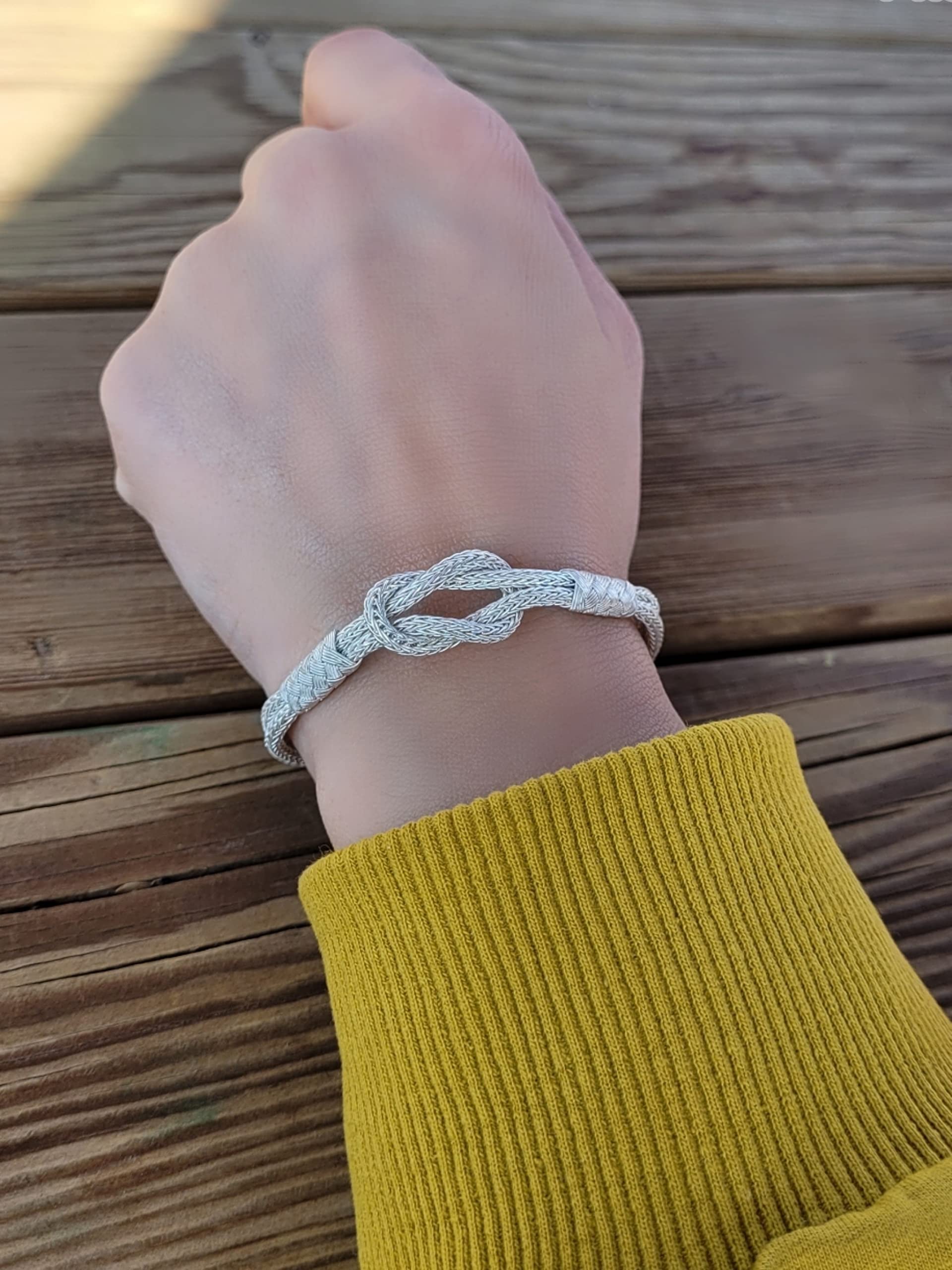 Pärchen Armbänder, Silber Passende Armbänder für Paare, Sterling Silber Armband, Sterling Silber Wikinger Armband,