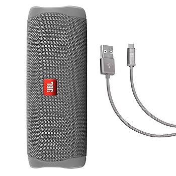 Amazon.co.jp: JBL Flip 5 (グレー) + ケースロジック編組USB