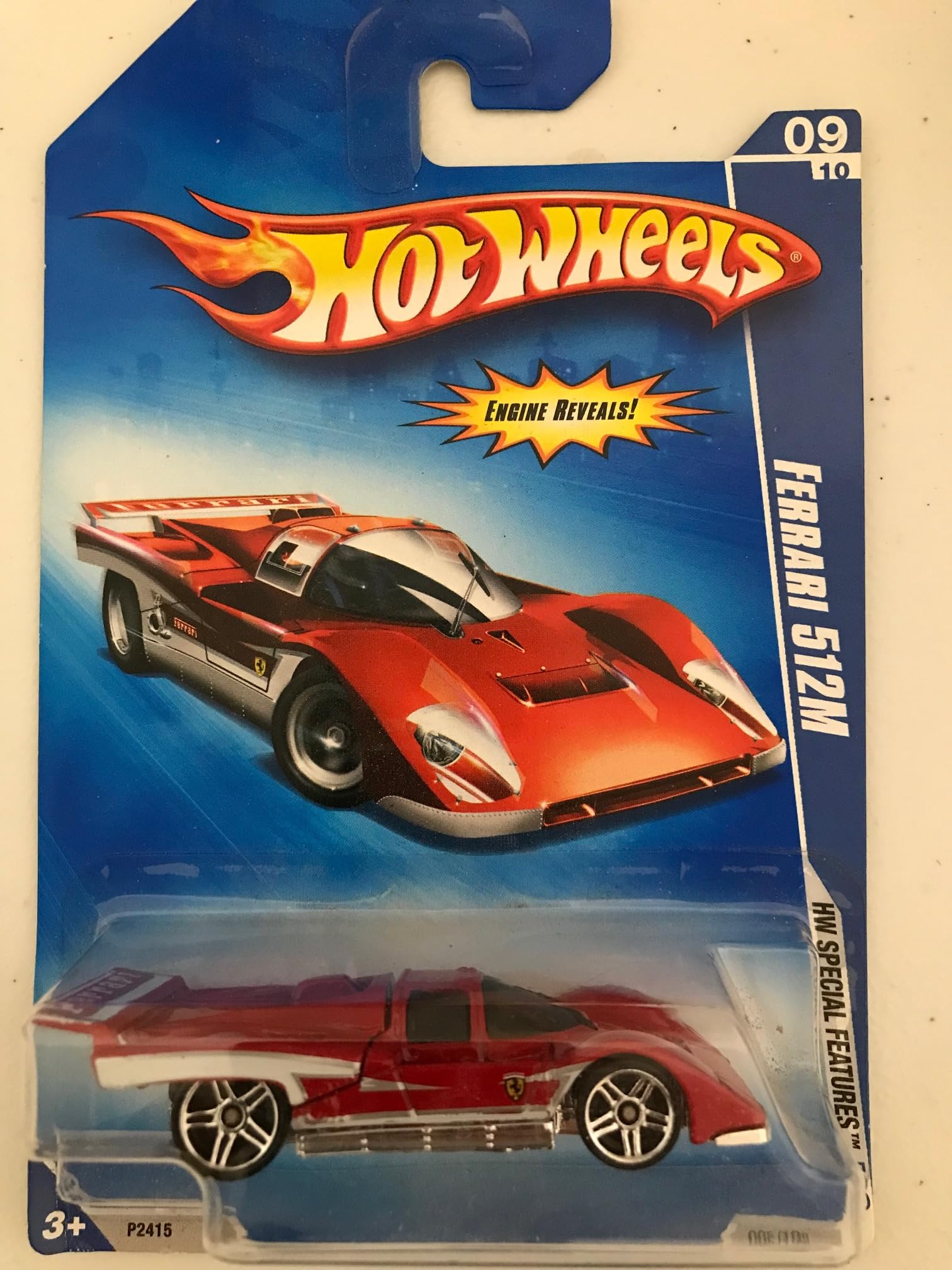 Amazon.com: Hot Wheels 2009-095 RED Ferrari 512M HW Special
