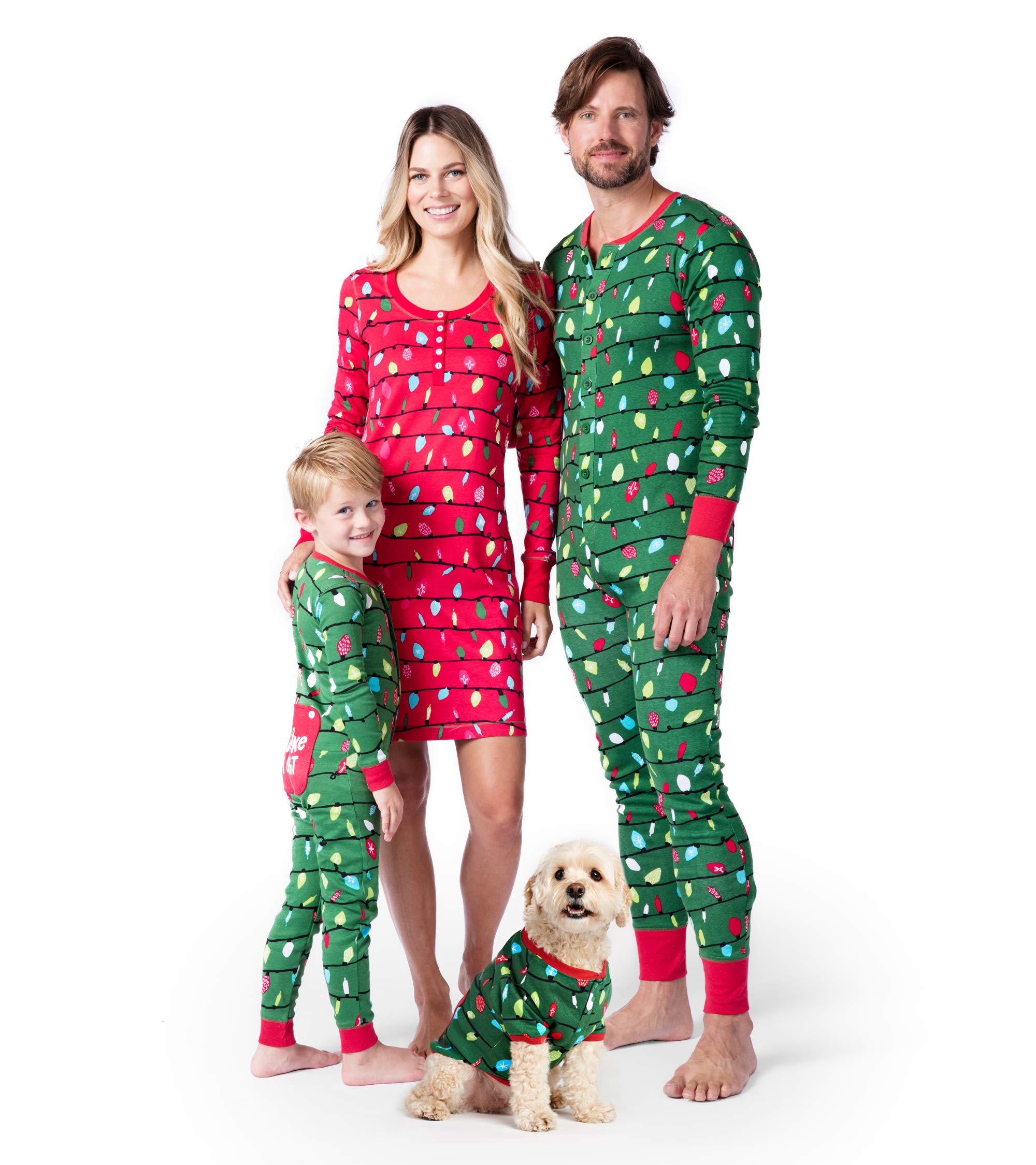 HatleyUnisex Adult Union Suit Pajama Set