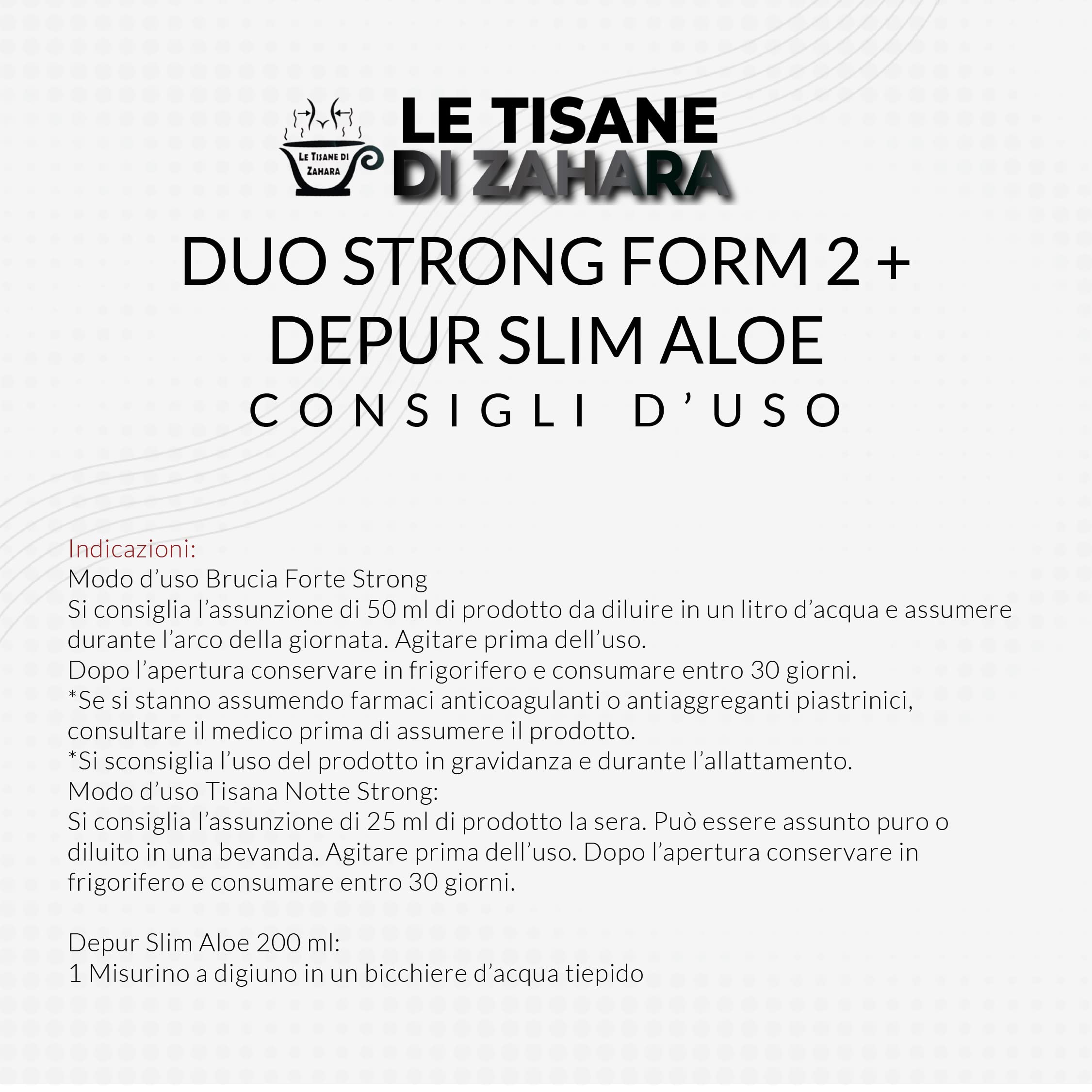 Trio Strong Formula 2 con Aloe, Drenante Forte per Donna e Uomo, Kit con Brucia Forte Liquido, Notte Liquido Formula 2 Strong e Depur Slim Aloe, Aiuta Pancia e Gambe Gonfie