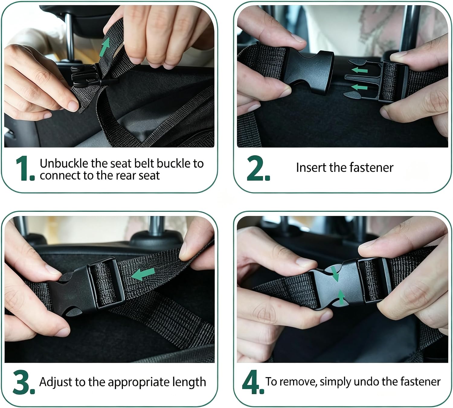 Car Trunk Organizer Foldable Cargo Storage for Tucson with Pockets image 3