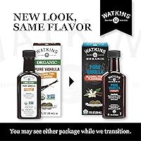 Vista 6 de Watkins Aromatizante orgánico puro de vainilla sin alcohol, 2 onzas líquidas (paquete de 1)