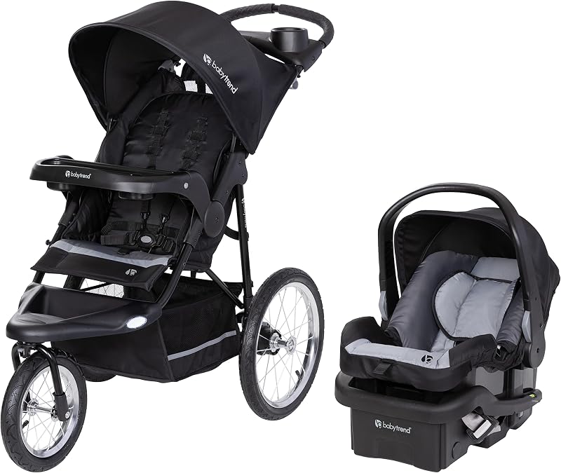 Expedition® Jogger Travel System with EZ-Lift™ Infant Car Seat, Dash Black