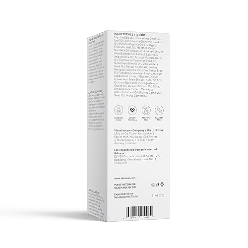 Miniatura 7 de The Ceel Aceite de romero para el crecimiento del cabello orgánico  Para el crecimiento del cabello, la piel, las pestañas y las cejas  Aceite de