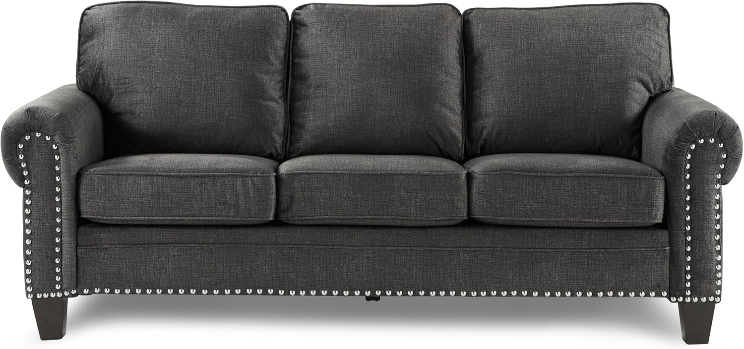 Iwaju view of the Homelegance Cornelia Sofa