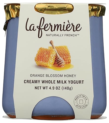 La Fermiere Orange Blosson Honey Yogurt, 4.9 Oz