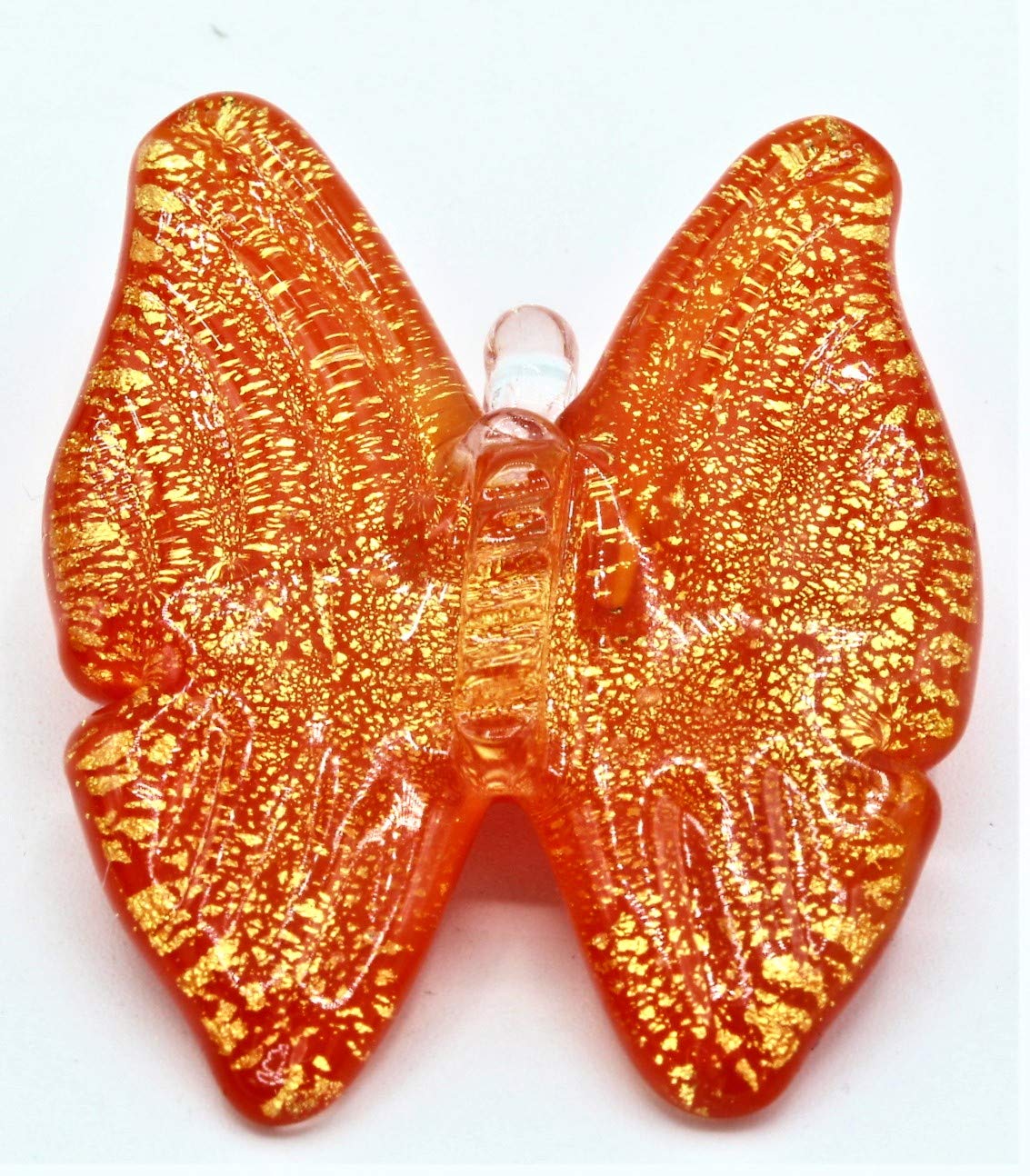 Muranoglas-Schmetterling – Handgefertigt In Italien, 5 Cm Flügelspannweite – Elegantes Dekorations- Oder Gastgeschenk