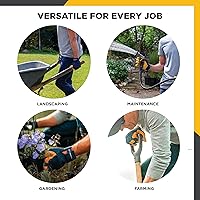 Vista 5 de Wells Lamont Industrial Men's Leather Palm Work Gloves