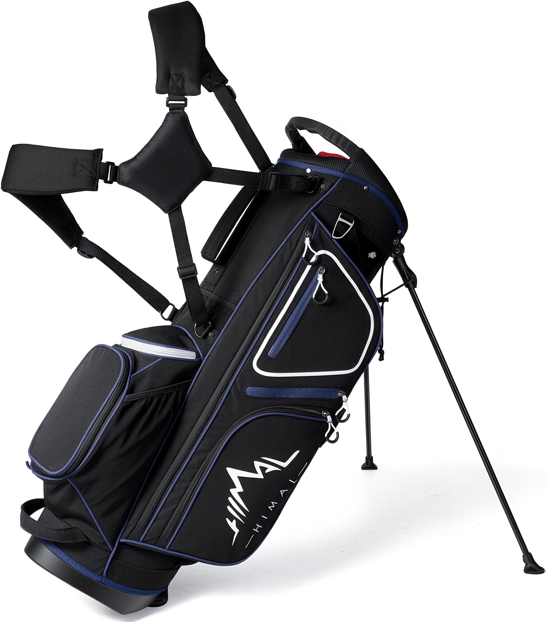 GoHimal 14-Way Lightweight Golf Stand Bag with Multiple Pockets